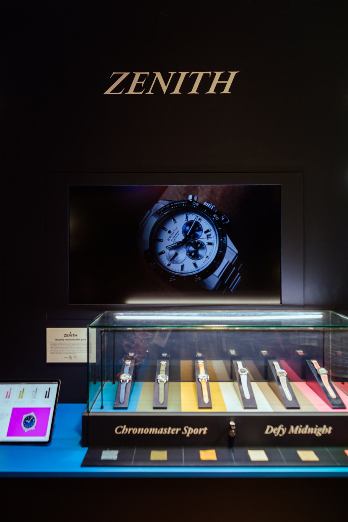 Zenith Unveiled A New Capsule Collection Of Straps Made Of Excess High-Fashion Textiles