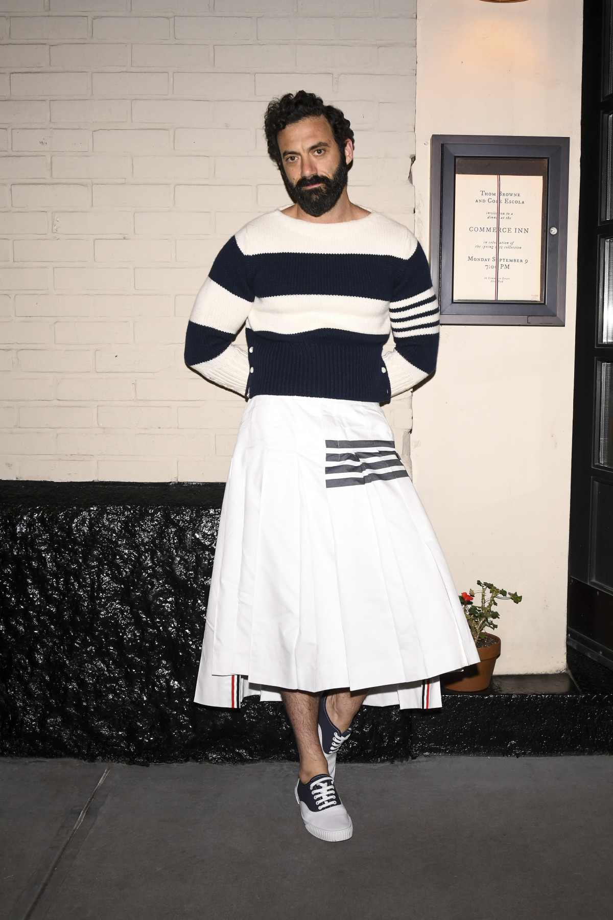 Thom Browne Introduces Its Spring 2025 Collection At The Commerce Inn, New York