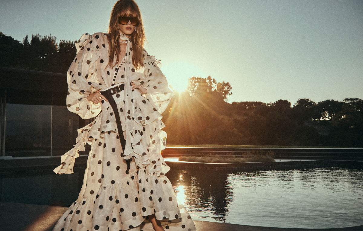 Zimmermann Presents Its New Resort 2025 Crush Campaign Featuring Kristine Lindseth