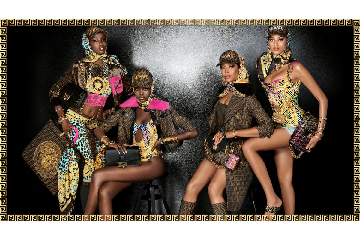 Fendi and Versace Celebrate Fendace Launch With New Campaign
