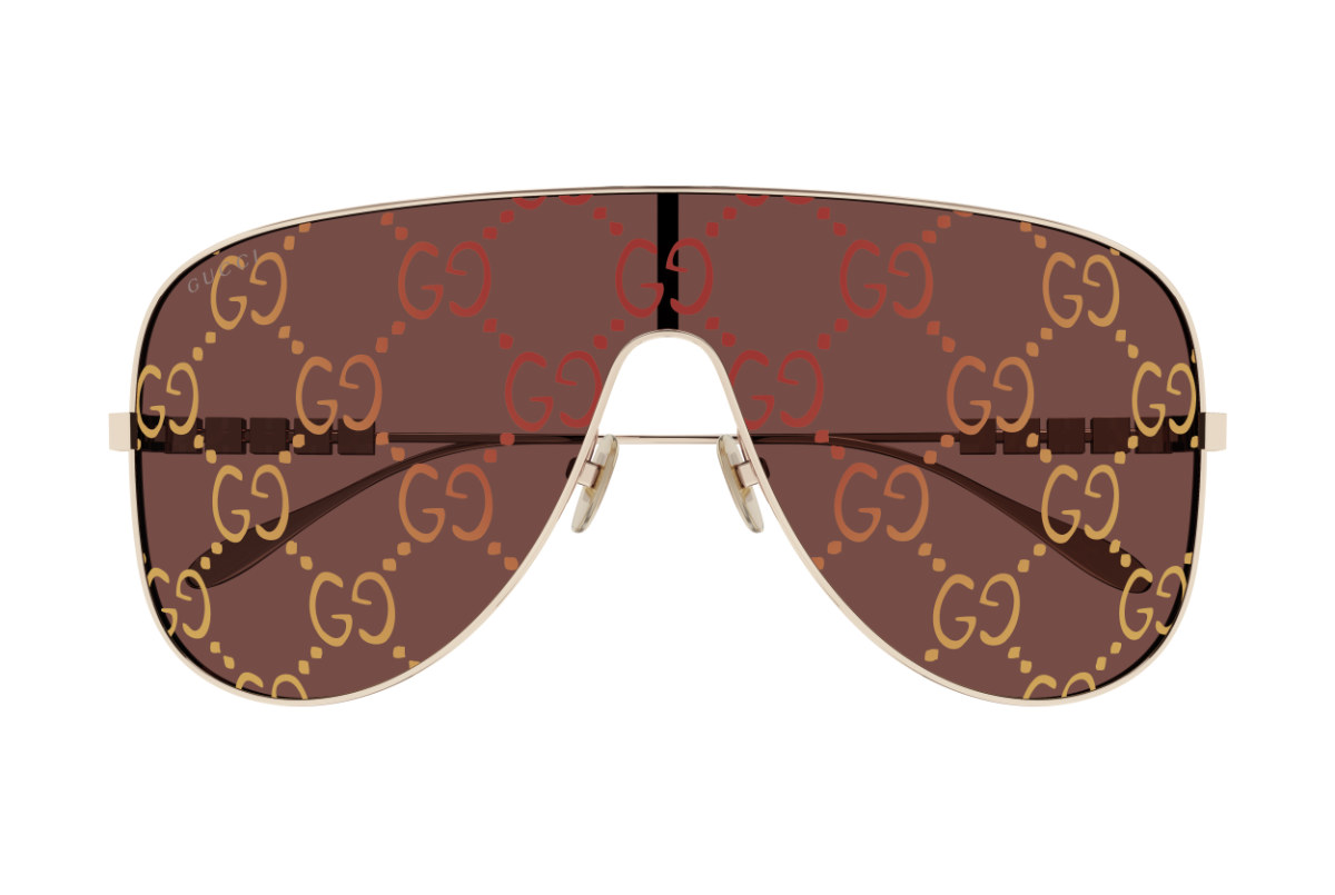 Gucci: Gucci Eyewear – Fall Winter 2023: Slim Metal Frames With Tiny ...