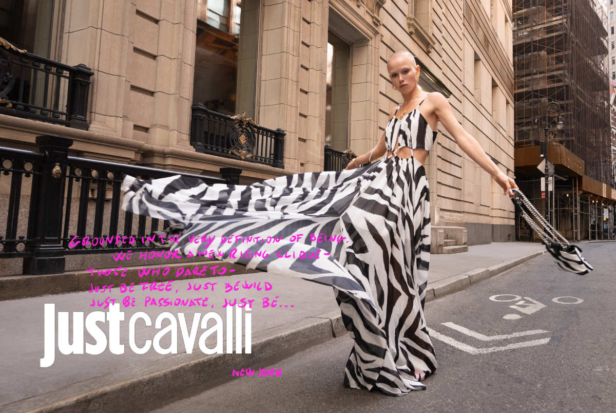 6h限定！クーポン配布中】 ROBERTO CAVALLI ロベルト カバリ ゴールド Gold バッグ レディース 秋冬2024/2025