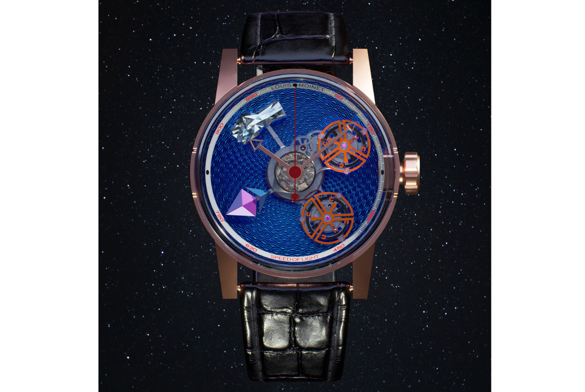 Louis Moinet hopes to sell 1,000 NFT avatars of its Space Revolution watch