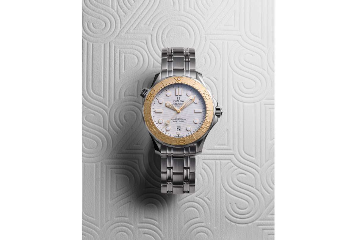 Omega New OMEGA Watch Marks One Year To The Olympic Games Paris 2024   Omega Seamaster Diver 300m 1 1200x809 