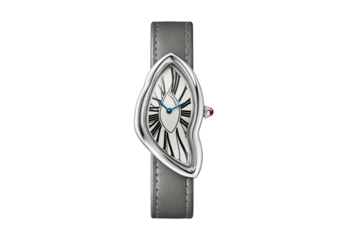 Cartier The New Cartier Crash Watch In Platinum Exclusively At