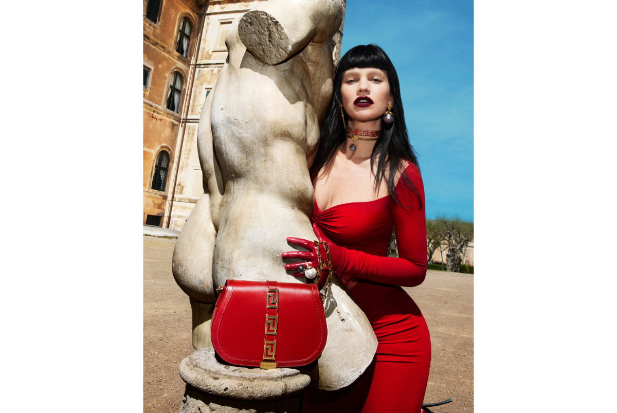 Versace: Versace Introduces A New Line Of Bags & Accessories: Greca Goddess  - Luxferity