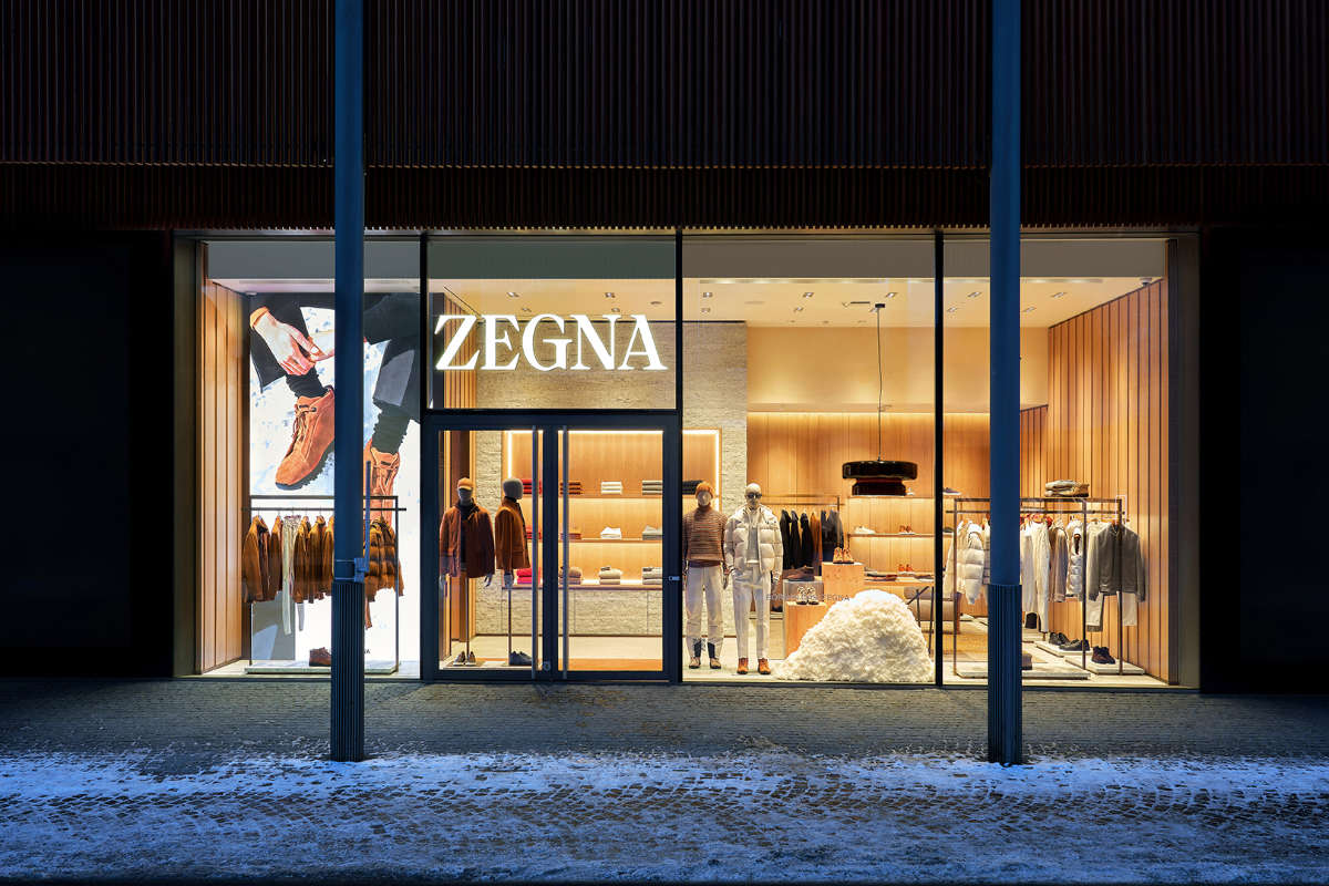 Zegna: Zegna Opens New Saint Moritz Store - Luxferity