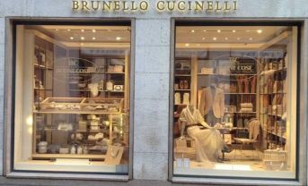 Brunello Cucinelli Boutique Montenapoleone Milan