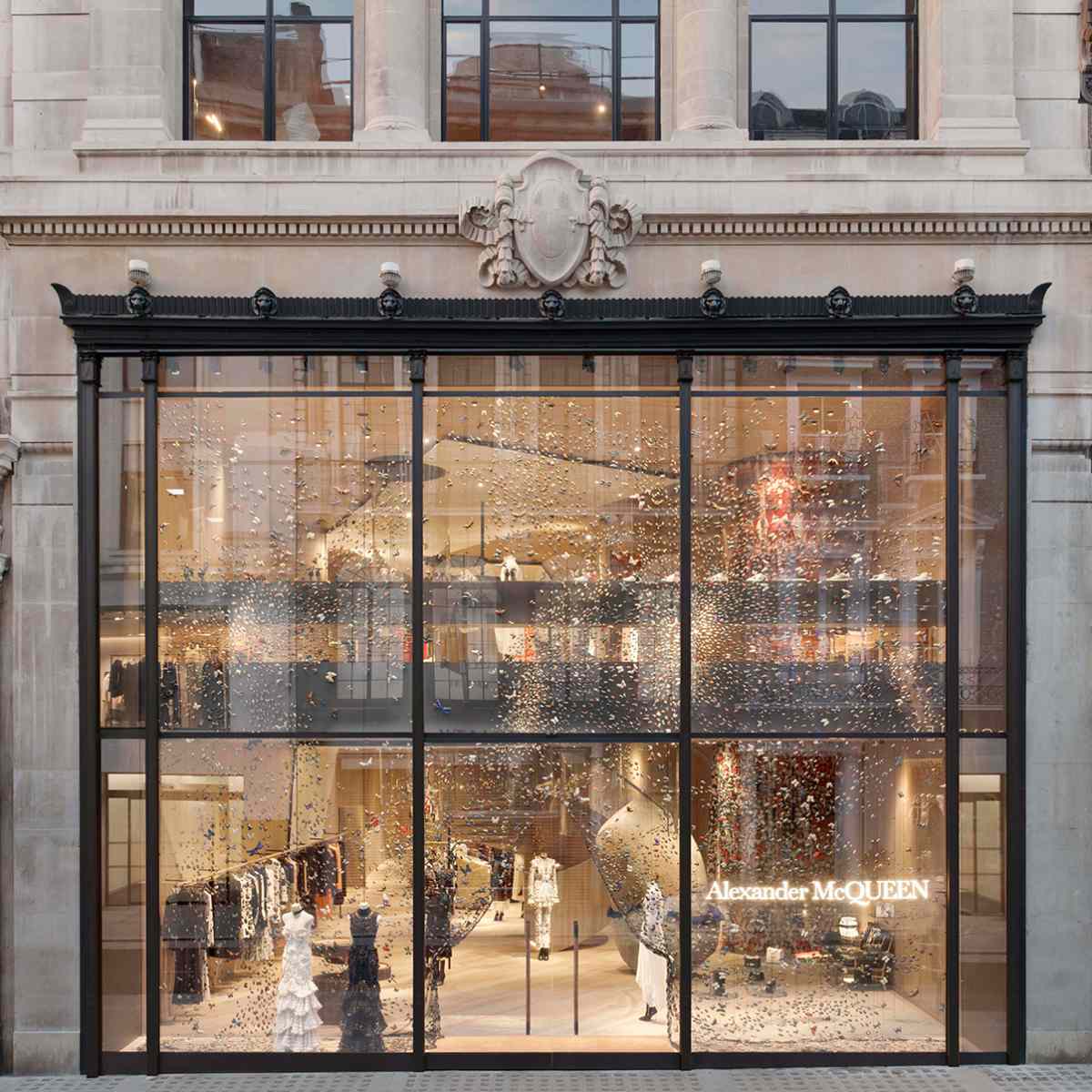 Alexander McQueen  Shopping in Bond Street, London