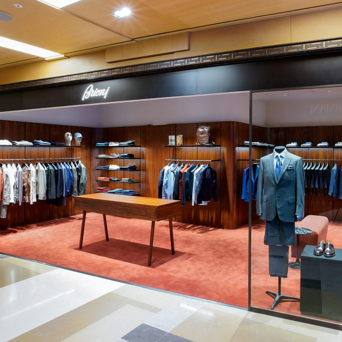 Brioni Seoul - Shinsegae Main - Luxferity